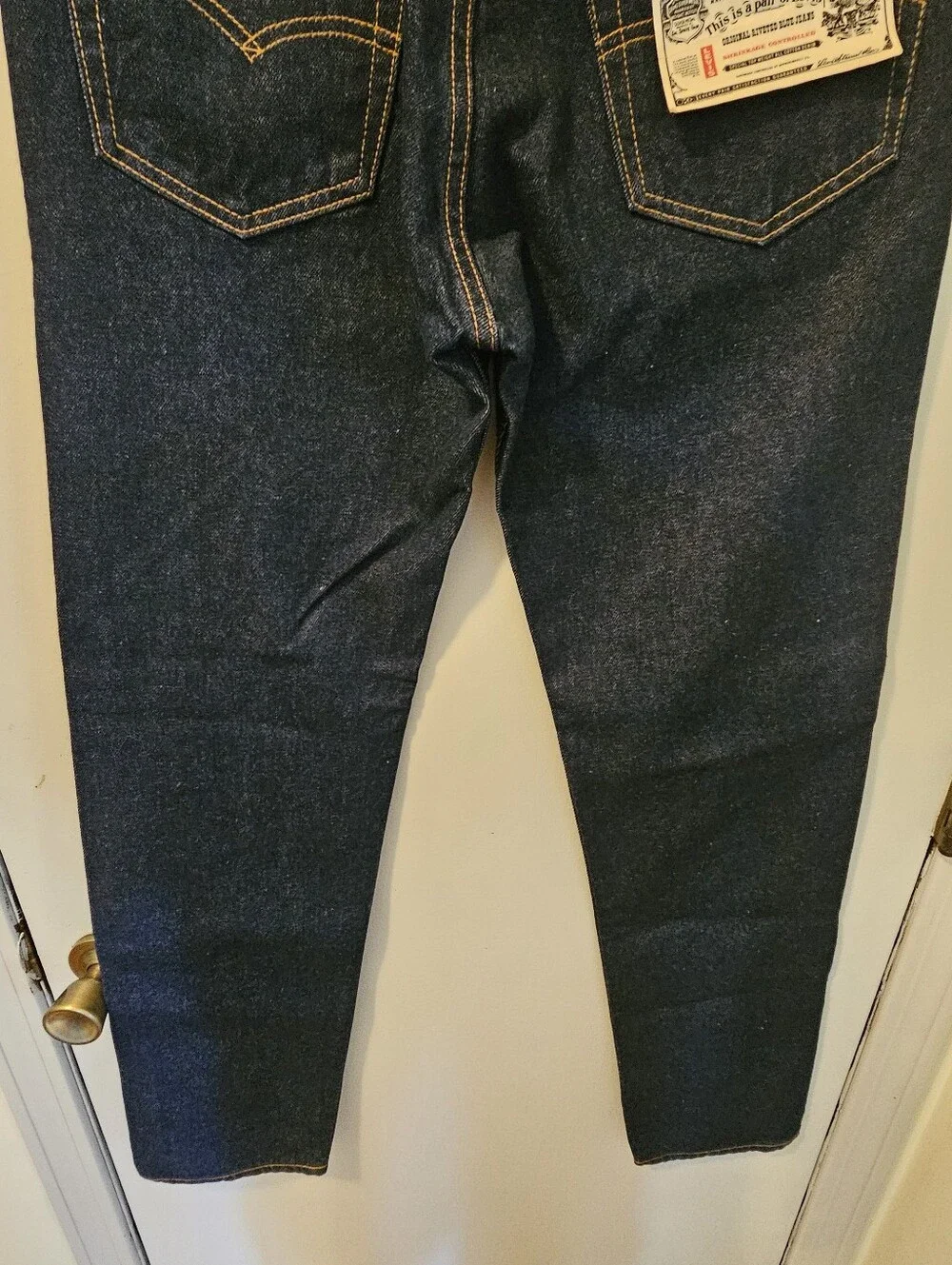 Levi's Vintage 1989  505-0216 Blue Denim Straight Leg Jeans Men's Size 32x32 NWT